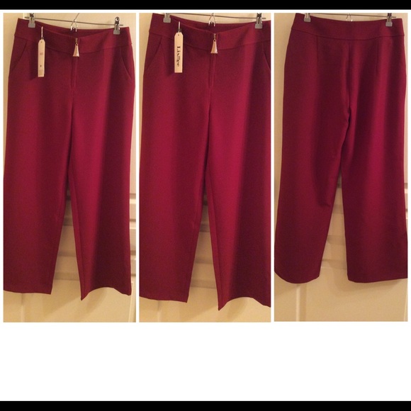 Lixmee Women's High Waist Wide Leg Pants - Picture 2 of 2